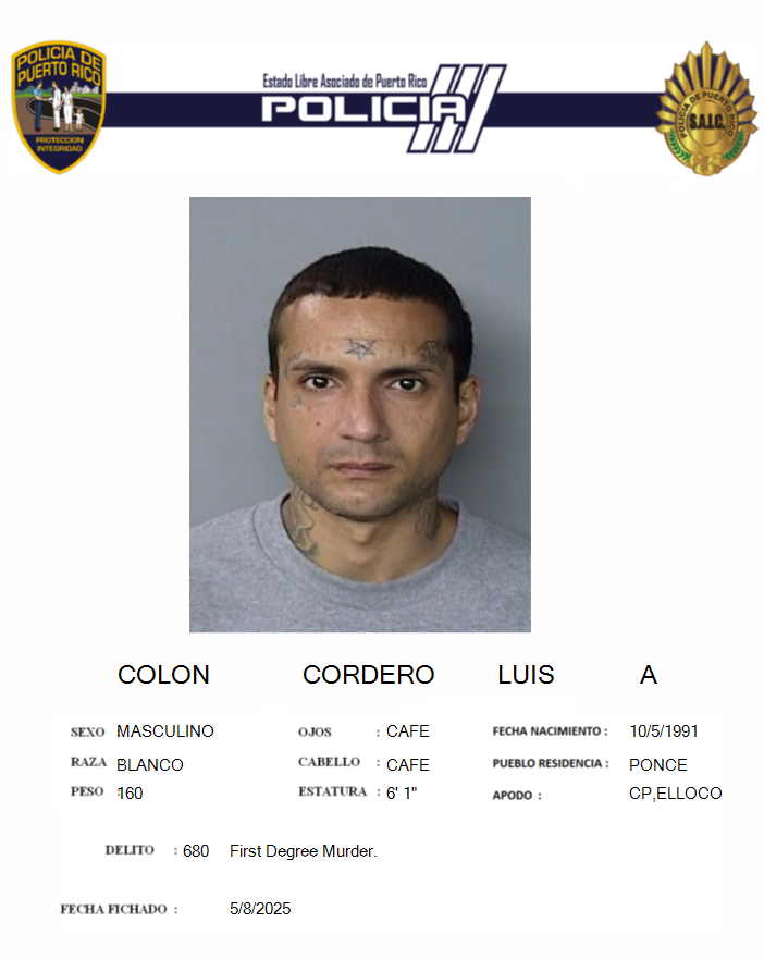 Radican cargos por asesinato y ley de armas contra hombre con récord criminal por crimen ocurrido en Mayagüez en 2020